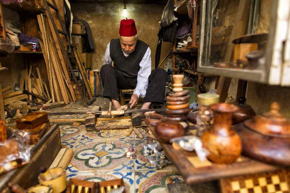 Moroccan Wood Carving