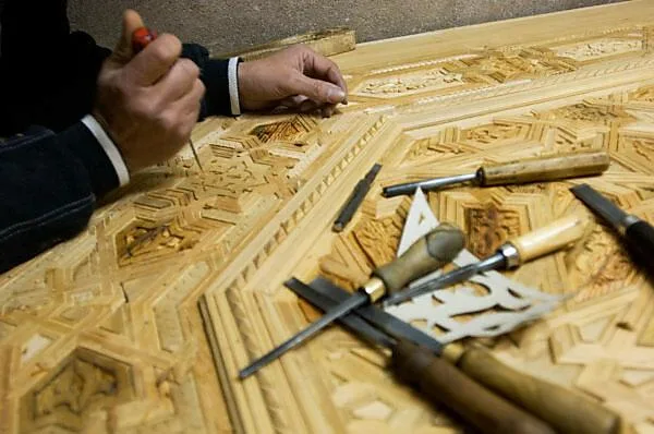 Moroccan Wood Carving