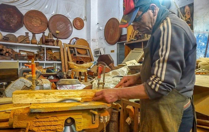 Moroccan Wood Carving