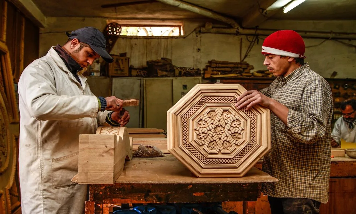 Moroccan Wood Carving
