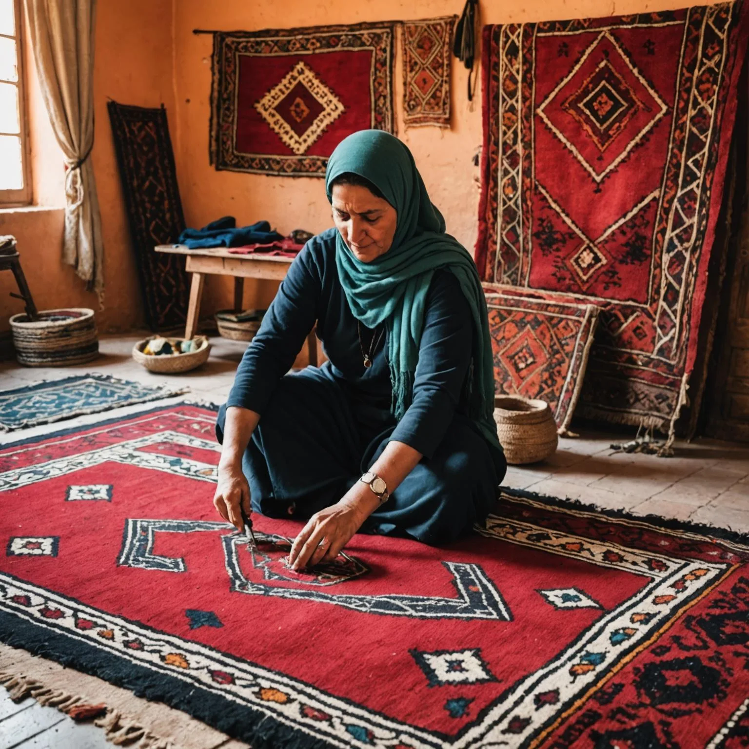 Traditional Moroccan Carpets